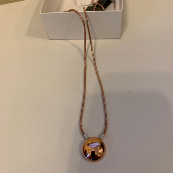 Rose Gold Tone Necklace - Picture 3 of 5